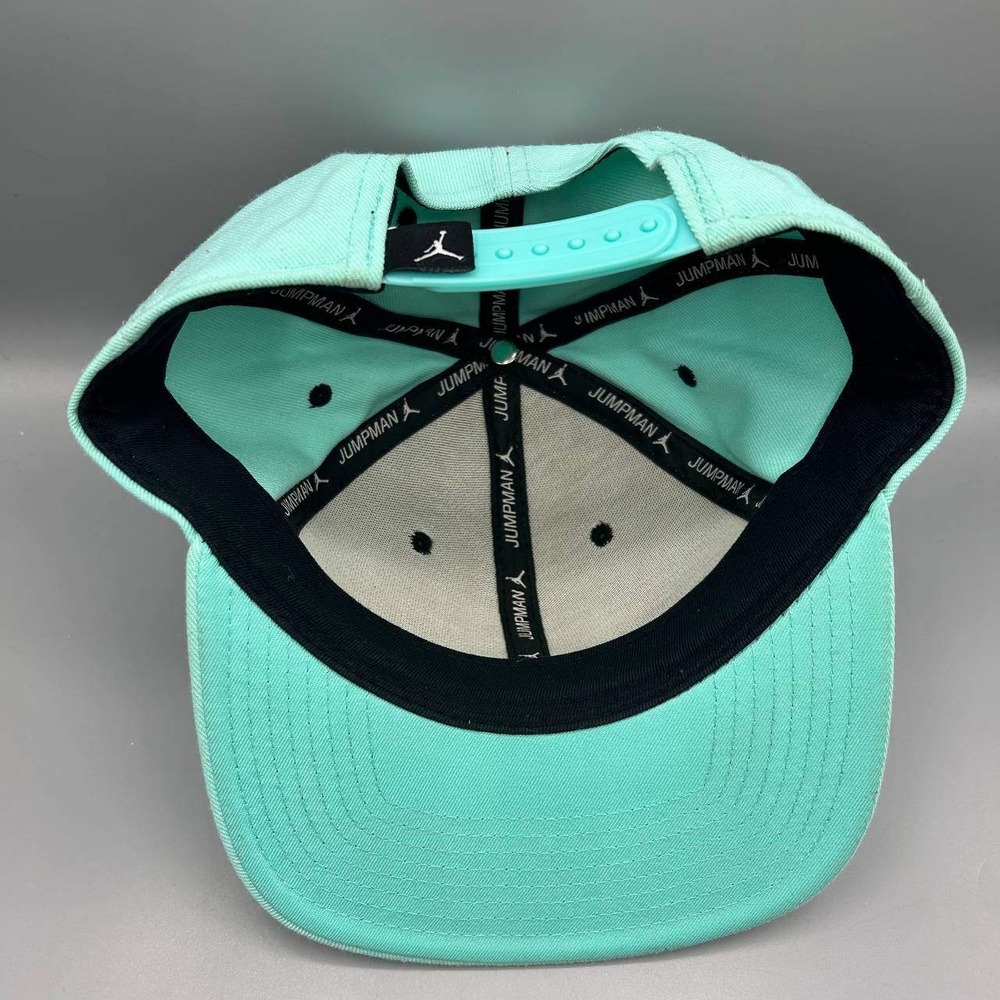 Air Jordan‎ Hat Men Blue Embroidered Jumpman Snap Back Cap - Picture 2 of 9